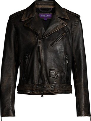 Burnished Leather Jacket-AA