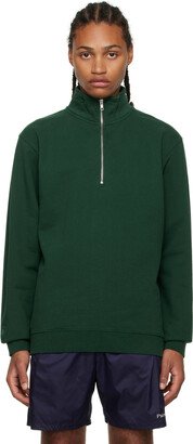 Palmes Green Jojo Zip Sweater