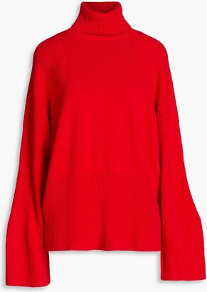 Oversized cashmere turtleneck sweater