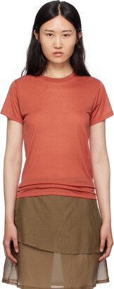 Red Semi-Sheer T-Shirt