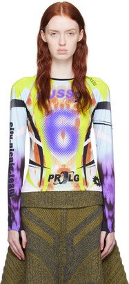 Multicolor Printed Long Sleeve T-Shirt