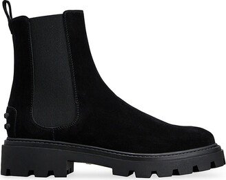 Gomma Suede Chelsea Boots