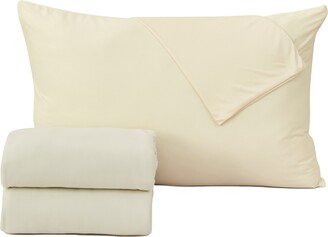 Woven & Weft Microfiber Interlock Sheet Set