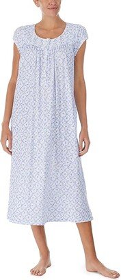 48 Cap Sleeve Gown (Viny Plaid) Women's Pajama