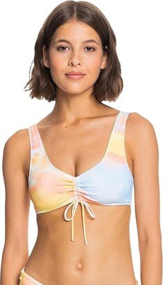 Printed Beach Classics New Bralette (Rainbow Cloud Wash Printed) Women's Swimwear