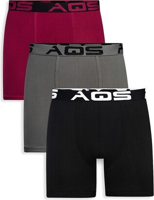 AQS 3-Pack Assorted Boxer Briefs-AD