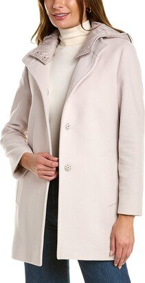 Wool & Cashmere-Blend Coat-AA