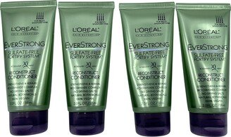 Everstrong Sulfate Free Conditioner Frizzy & Damaged Hair 2 OZ Set of 4