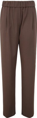 Gabardine Wool Trousers