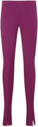 Cut-Out Detailed Straight Leg Trousers