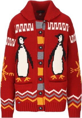 For The Love Of Penguins Cardigan