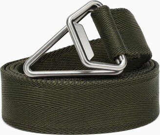 Military green fabric Triangle belt