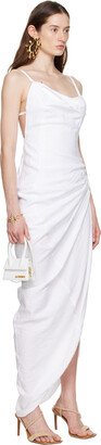 White Le Papier 'La Robe Saudade' Maxi Dress