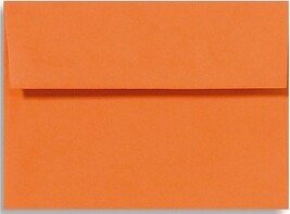 A6 Invitation Envelopes 4 3/4 x 6 1/2 50/Box Mandarin EX4875-11-50