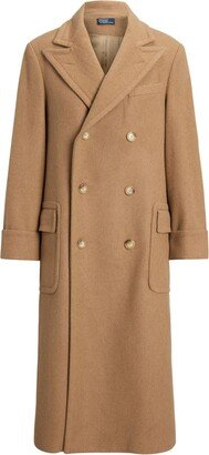 Double-Breasted Wool Coat-DL