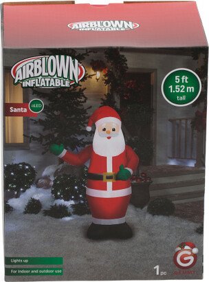 Outdoor Airblown Santa