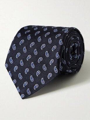 8.5cm Paisley-Jacquard Silk Tie-AA