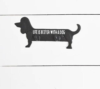 Cast Iron Leash Hook For Your Weiner Dog | Life Is Better With A