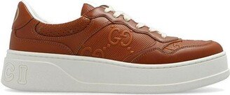 GG Logo Embossed Low-Top Sneakers