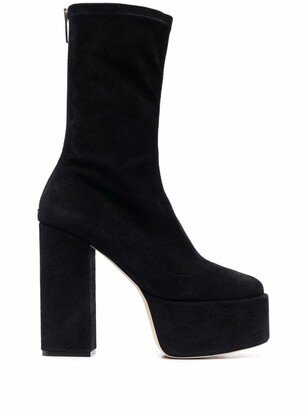 Lexy platform ankle boots