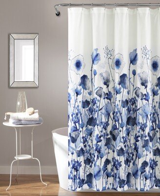 Zuri Flora 72 x 72 Shower Curtain