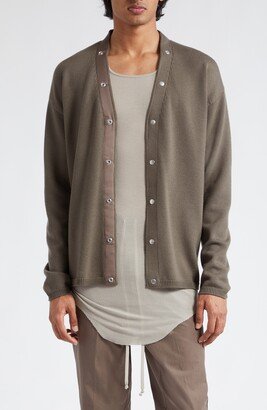 Peter Virgin Wool V-Neck Cardigan