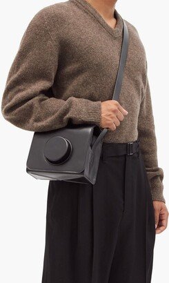 Camera Leather Cross-body Bag