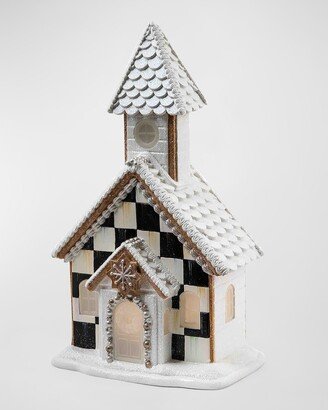 Gingerbread Illuminated Church