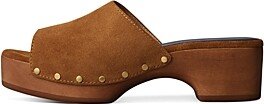 Women's Mara Slip On Studded Platform High Heel Clogs