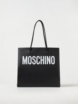 bag in leather with logo