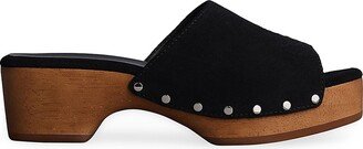 Mara Suede Clogs