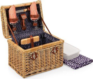 Napa Wine & Cheese 10-Piece Picnic Basket Set