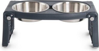 Adjustable Height Stainless Steel Dog Bowl