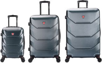 Dukap Zonix Hardside 3Pc Luggage Set-AB