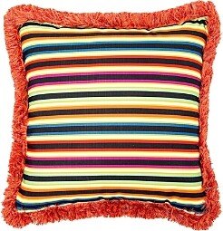 Mackenzie-Childs Avant Garden Outdoor Throw Pillow, 20 x 20