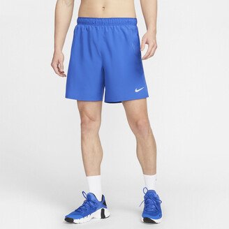 Men's Challenger Dri-FIT 7 Brief-Lined Running Shorts in Blue-AA