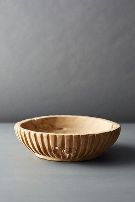 Teak Serving Bowl, Low