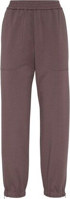 Lightweight French terry trousers