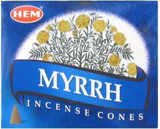 Myrrh Incense Cones By Hem | Box Of 10