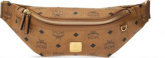 Belt Bag With Logo - Brown