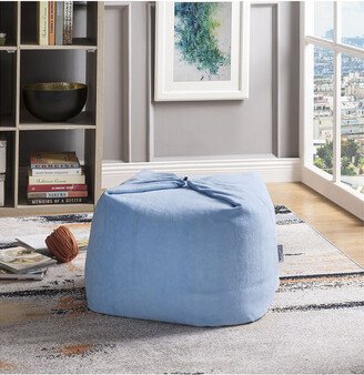 Loungie Magic Pouf 3-In-1 Ottoman, Bean Bag & Floor Pillow