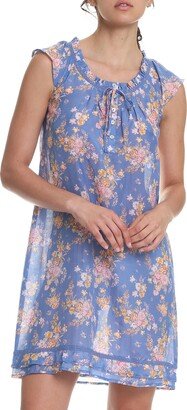 Lou Lou Flutter Cotton & Silk Nightgown