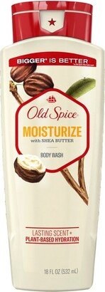 Men's Body Wash - Moisturize with Shea Butter - 18 fl oz