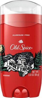 Aluminum Free Wolfthorn Scent Deodorant for Men 48 hr. Protection - 3oz