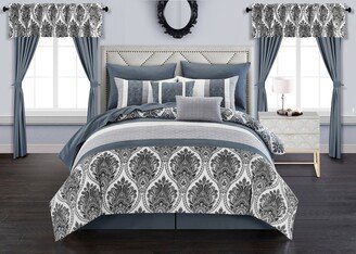 Katniss 20 Piece Medallion Bed in a Bag Comforter Set