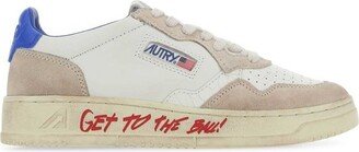 Logo Patch Low-Top Sneakers-AT