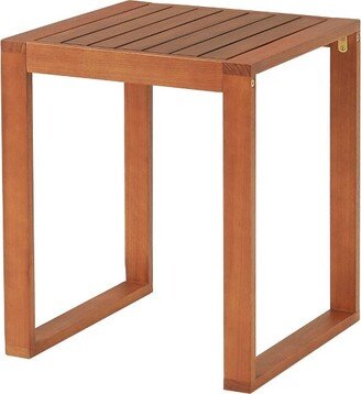 Grafton 23.5 Eucalyptus Wood Outdoor Cocktail Table - Natural