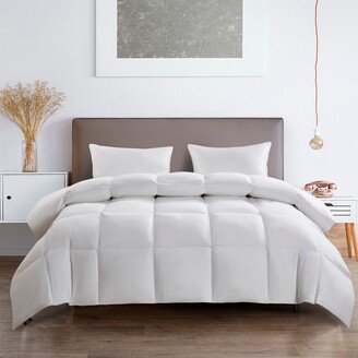 233 Thread Count White Goose Feather And White Goose Down Fiber Comforter