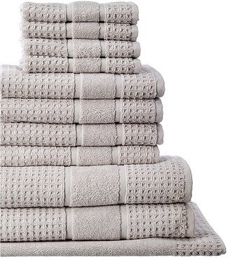 Apollo Towels Turkish Waffle Terry 11Pc Towel Set