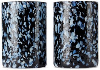 Black & White Macchia Su Macchia Tumbler Set